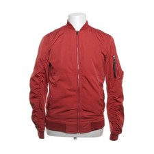 Pull & Bear, kurtka bomberka, unisex (dorośli), rozmiar: S, czerwona, poliester #z5I, używany na sprzedaż  PL