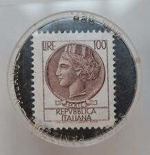 Gettone incapsulato francoboll usato  Monte di Procida