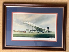 Concorde farnborough signed for sale  HONITON