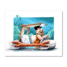 Signed flintstones car for sale  Alexandria