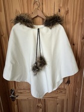 White fur lined for sale  SOUTHEND-ON-SEA