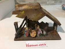 Presepe statuine capanna usato  Bologna