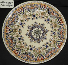 Grand plat faïence d'occasion  Challans