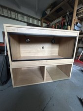 Wooden vivarium cabinet for sale  DUNSTABLE