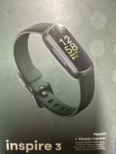 Fitbit Inspire 3 - Monitor de frequência cardíaca saúde e fitness preto/verde caixa aberta comprar usado  Enviando para Brazil