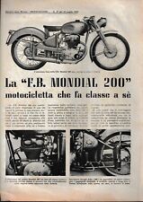 F.b. mondial 200 usato  Sezzadio