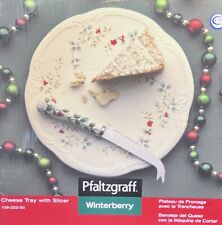 Pfaltzgraff winterberry cheese for sale  Sugar Land