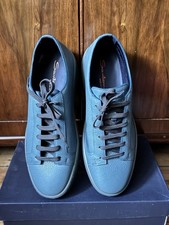 Santoni leather sneakers for sale  BRADFORD