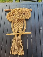 Vintage macrame jute for sale  Bonner Springs
