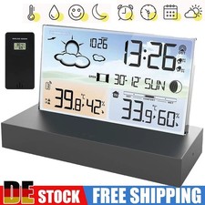 Digitale wecker wetterstation gebraucht kaufen  Deutschland