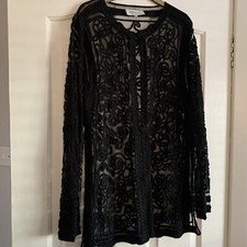 Ladies black lace for sale  GLASGOW