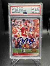 Usado, 1993 Upper Deck SP Joe Montana cartão automático com holograma UD HOF PSA autêntico comprar usado  Enviando para Brazil