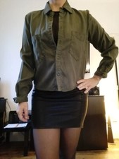Chemise courte kaki d'occasion  Lyon VIII