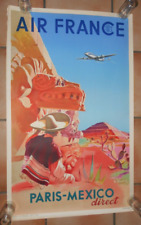 Affiche air ancienne d'occasion  Le Val