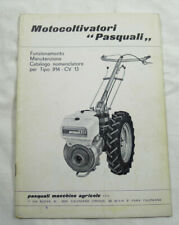 Motocoltivatore pasquali manut usato  Cremona