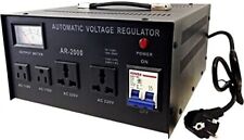 ESTABILIZADOR DE CORRIENTE REGULA Y TRANSFORMA DE 220V A 110V  110 A 220V 2000W comprar usado  Enviando para Brazil