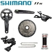 Manivela Shimano SLX M7000 1x11 velocidade MTB Groupset SL I-Spec-B RD-M8000 M5100 40T comprar usado  Enviando para Brazil