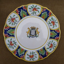 Ancienne assiette faïence d'occasion  Gandelu