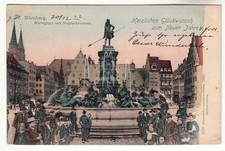 Nürnberg marktplatz neptunbru gebraucht kaufen  Deutschland