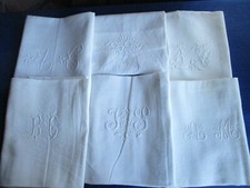 Lot serviettes table d'occasion  France