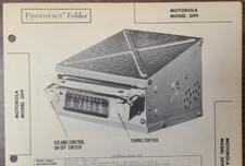 FOTOFATO DE RÁDIO AUTOMOTIVO MOTOROLA MODELO 309 comprar usado  Enviando para Brazil