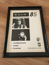 Wham everything wants for sale  PETERBOROUGH