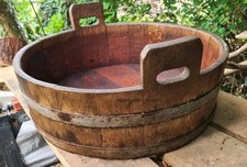 Antique oak coopered for sale  FAIRFORD