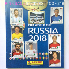 Adesivos Panini Copa do Mundo FIFA 2018 #00 - 249 escolha para completar álbum ROSA ATRÁS comprar usado  Enviando para Brazil