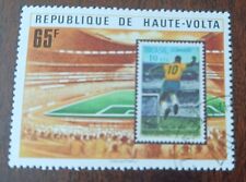 Selo PELE - 1974 Upper Volta 65F comprar usado  Enviando para Brazil