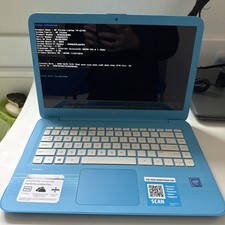 Usado, Notebook HP Stream 14" alta definição total, Intel Celeron, 4GB de memória, 64GB de memória flash eMMC azul comprar usado  Enviando para Brazil