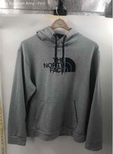 Pulôver com capuz The North Face masculino cinza manga longa lã tamanho grande comprar usado  Enviando para Brazil