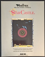 Vectrex star castle d'occasion  Expédié en Belgium