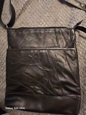 Ladies leather black for sale  BRIDGEND