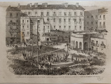 Stampa antica 1865 usato  Staranzano