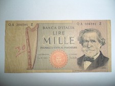 Banconota 1000 lire usato  Reggio Calabria