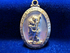 Vintage christopher medal for sale  Wading River