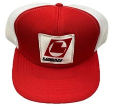 Boné de caminhoneiro vintage Snap Back vermelho branco patch anos 80 anos 90 logotipo antigo Logan Corp, usado comprar usado Boné de caminhoneiro vintage Snap Back vermelho branco patch anos 80 anos 90 logotipo antigo Logan Corp, usado comprar usado  Enviando para Brazil