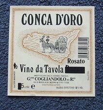 Conca oro etichetta usato  Messina