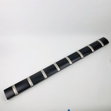 Cabide Umbra para Casaco Espresso Madeira Marrom Metal 8 Ganchos Flip Montados na Parede 32” comprar usado  Enviando para Brazil