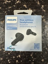 Fones de ouvido Philips True Wireless 1000 Series preto TAT1138 nova caixa aberta comprar usado  Enviando para Brazil