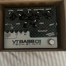 Sansamp bass tech for sale  BEXLEY