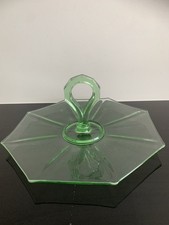 Vintage green depression for sale  WIRRAL