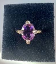 9ct gold amethyst for sale 9ct gold amethyst for sale  LONDON