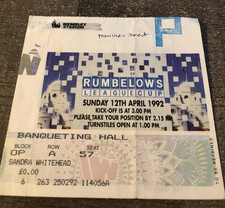 Ancien ticket manchester d'occasion  Jujurieux