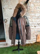 Manteau parka kaki d'occasion  Chaumont