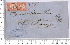 P0897 storia postale usato  Milano