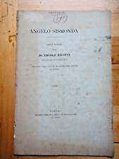 1879 angelo sismonda usato 1879 angelo sismonda usato  Imola