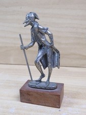 Vecchia statuetta pulcinella usato  Salerno