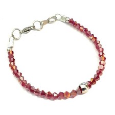 Bracciale tennis rosso usato  Scandicci