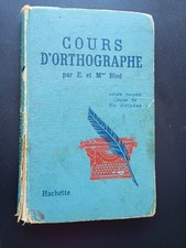 Manuel cours orthographe d'occasion  Villefranche-de-Lauragais